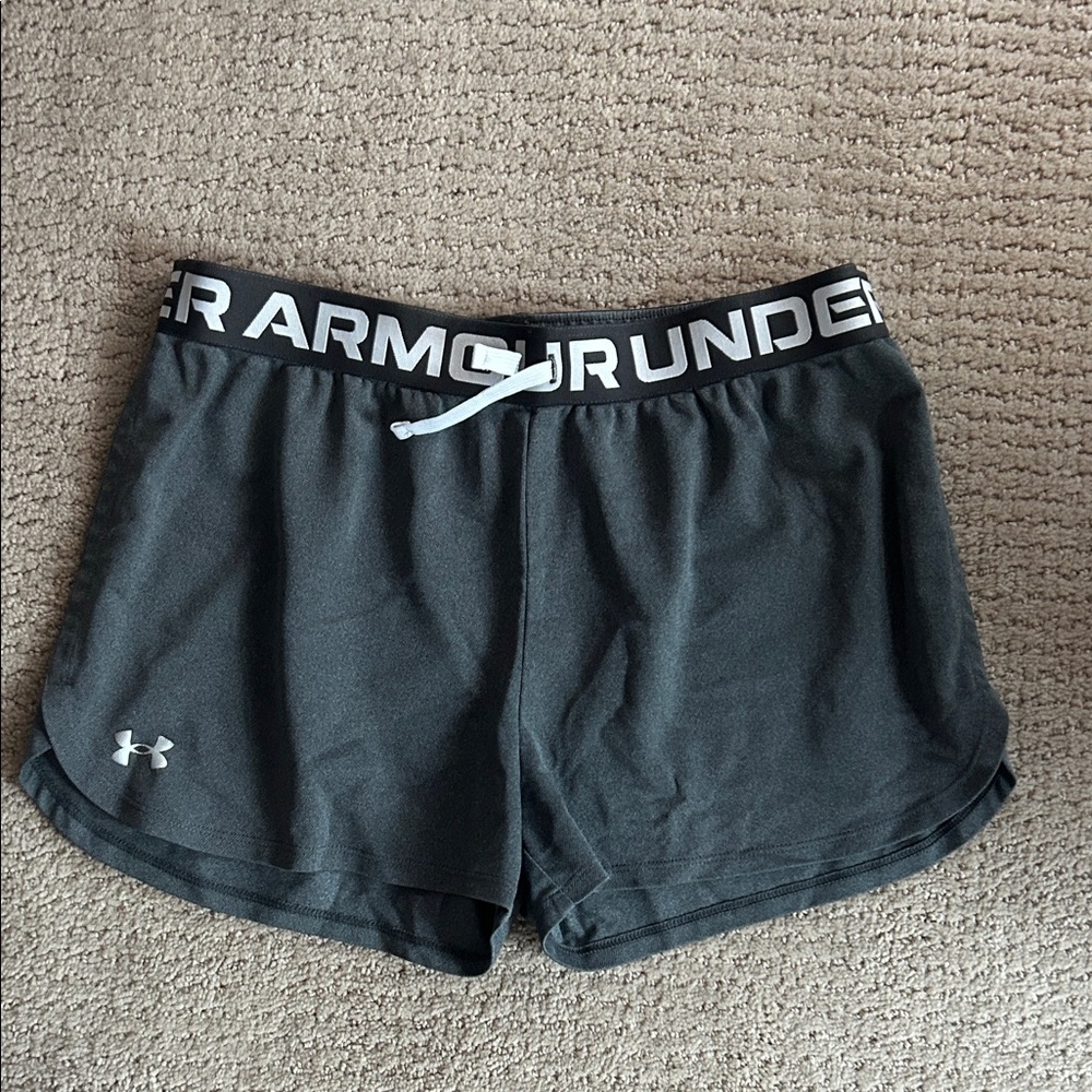Under Armour Women's Gray Athletic Shorts